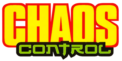 Chaos Control title screen for Sega Saturn